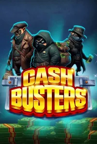 cash busters slot logo
